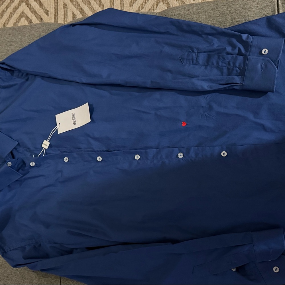 Moschino Blue Shirt